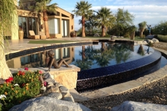 Freeform Luxury Pool with Infinity Edge