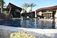 Luxury Swimming Pool with Waterfalls