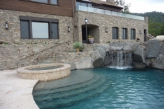 Luxury Pool & Spa with Waterfalls