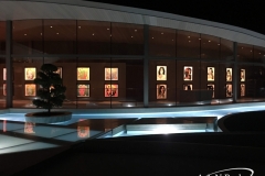 Luxury Pool with Entry at Night